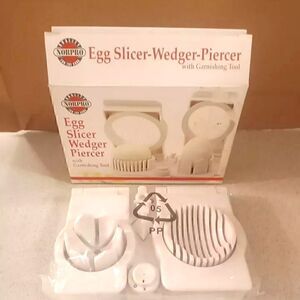Norpro Egg Slicer- Wedger- Piercer with Garnishing Tool -  NWT